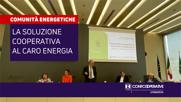 Comunità energetiche, la soluzione cooperativa al caro energia