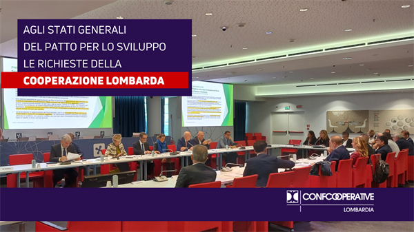 Regione Lombardia, agli Stati Generali del Patto per lo sviluppo le richieste della cooperazione lombarda
