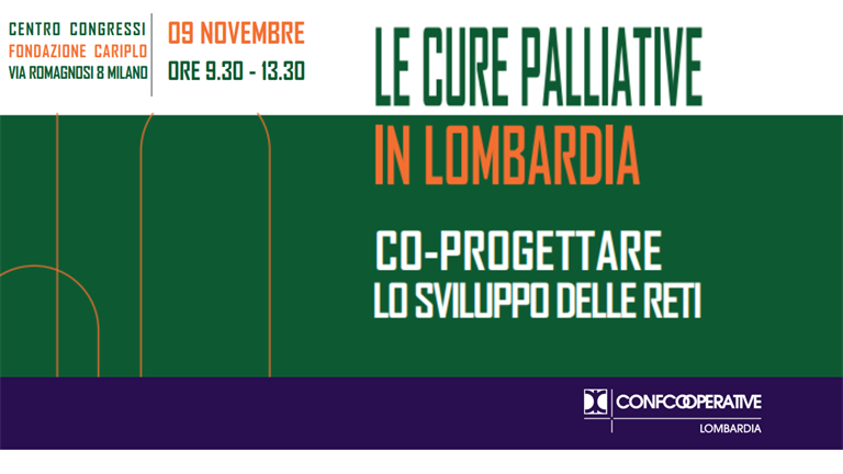 Cure palliative in Lombardia, convegno dedicato in agenda il 9 novembre