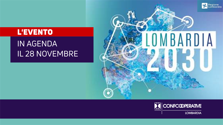 Lombardia 2030, evento di Regione in agenda il 28 novembre