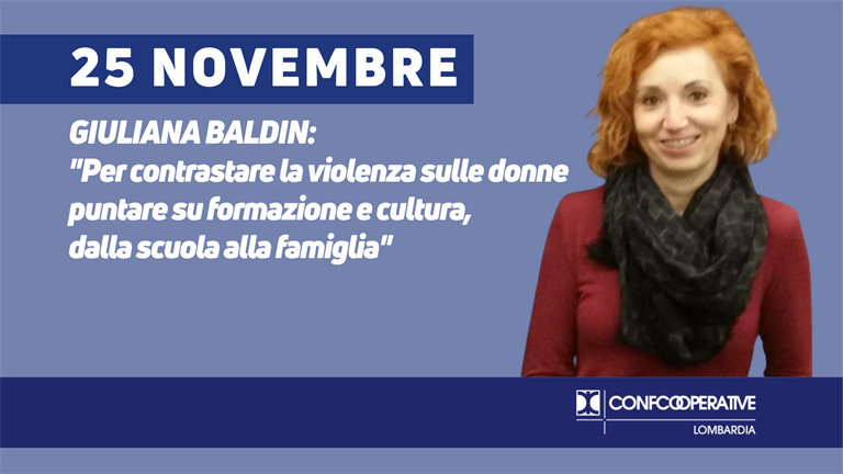 Giuliana Baldin: per contrastare la violenza sulle donne puntare su formazione e cultura, dalla scuola alla famiglia