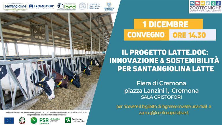 IL PROGETTO LATTE DOC: innovazione & sostenibilità per Santangiolina Latte