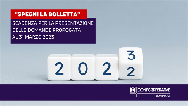 Fondosviluppo, proroga per l’iniziativa “Spegni la bolletta”