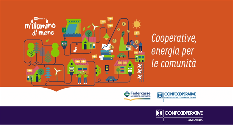 M'illumino di meno: "Cooperative, energia per le comunità"