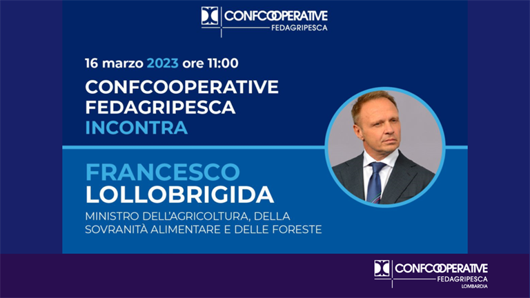 Confcooperative Fedagripesca incontrerà il Ministro dell’Agricoltura