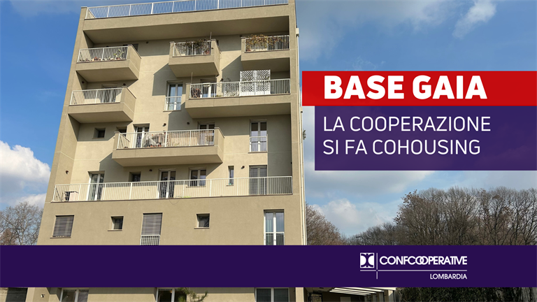 Base Gaia, la cooperazione si fa cohousing