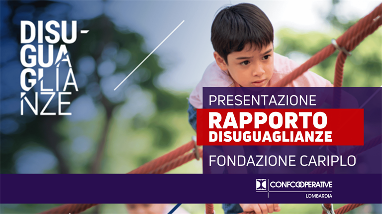 28 marzo | Fondazione Cariplo presenta il "Rapporto disuguaglianze"