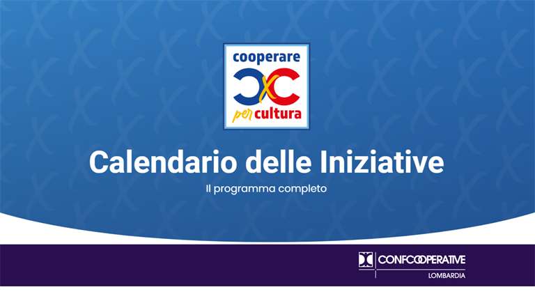 COOPERARE per CULTURA, gli eventi cooperativi per Bergamo Brescia Capitale della Cultura