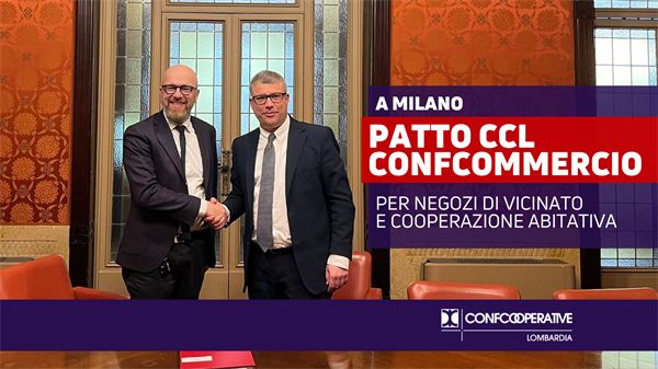 Patto a Milano per negozi di vicinato e cooperazione abitativa