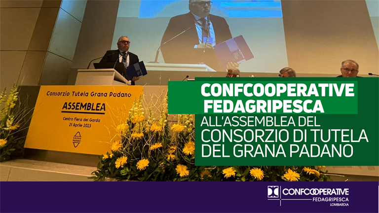 Perini all'assemblea del Consorzio di Tutela del Grana Padano