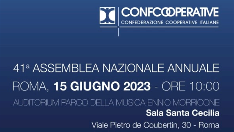 La 41ma Assemblea di Confcooperative