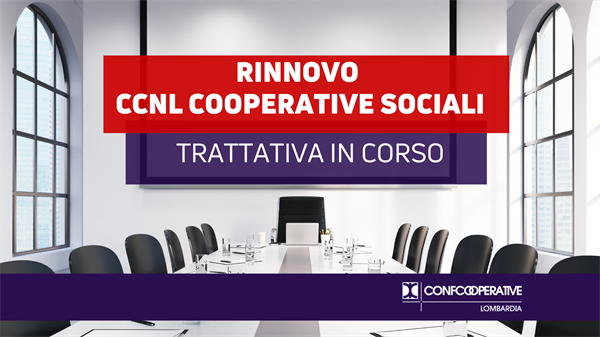 Rinnovo CCNL cooperative sociali, trattativa in corso