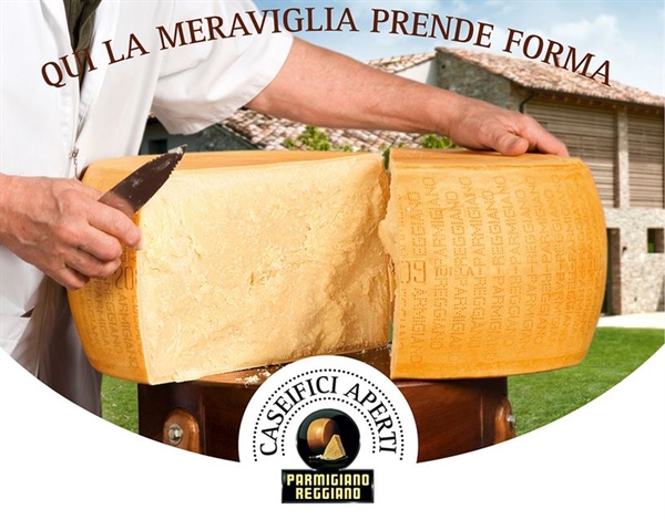 PARMIGIANO REGGIANO, TORNA "CASEIFICI APERTI"