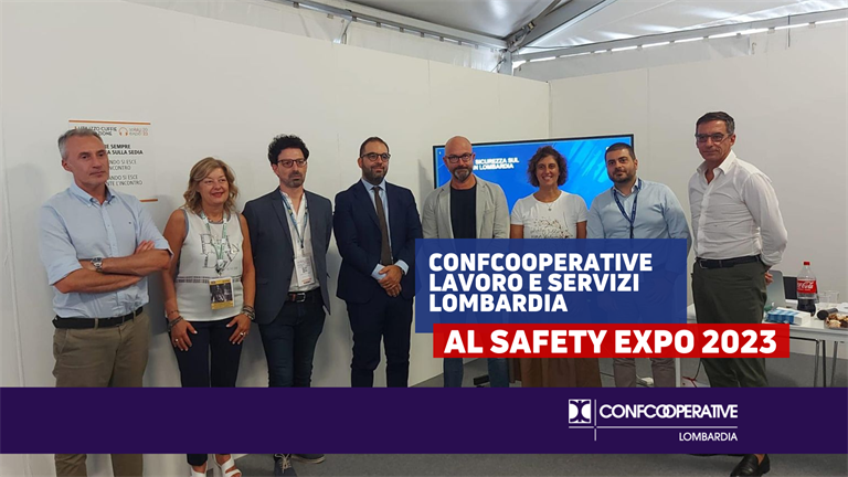 Confcooperative Lavoro e Servizi Lombardia al Safety Expo 2023 di Bergamo