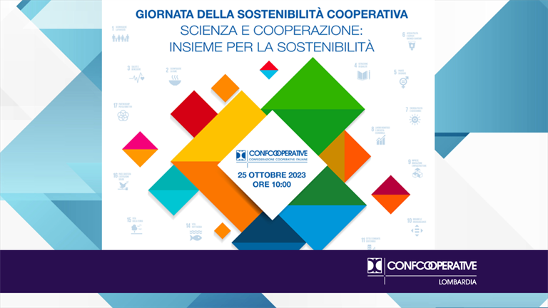 25 ottobre | A Roma la "Giornata della sostenibilità cooperativa"