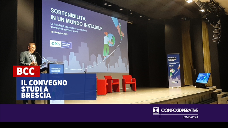 La sostenibilità al centro del Convegno Studi 2023 della Federazione Lombarda delle BCC