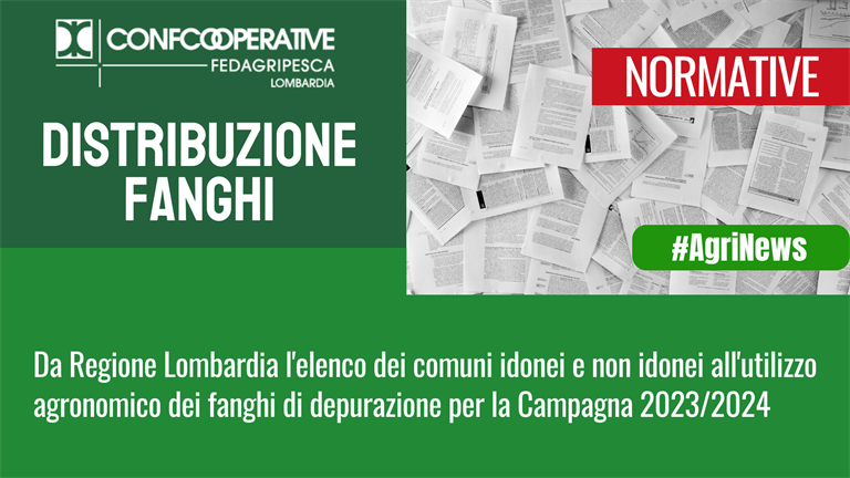 Utilizzo fanghi di depurazione per uso agronomico, i comuni idonei in Lombardia