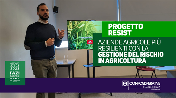 Aziende agricole più resilienti con la gestione del rischio in agricoltura