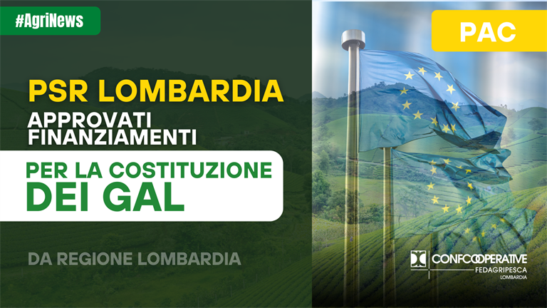 PSR Lombardia, approvati finanziamenti per la Costituzione dei GAL