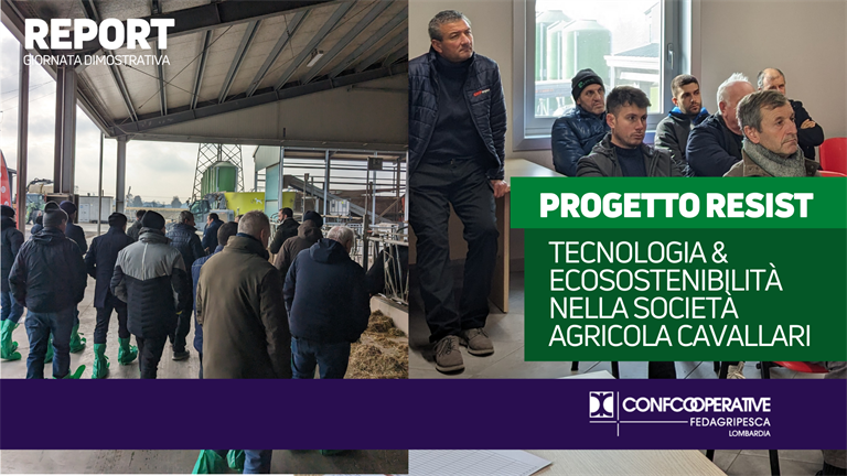 Tecnologia & Ecosostenibilità nella Società Agricola Cavallari: la seconda giornata dimostrativa del progetto RESIST