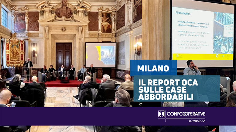 Case abbordabili per la città del lavoro. A Milano il report OCA