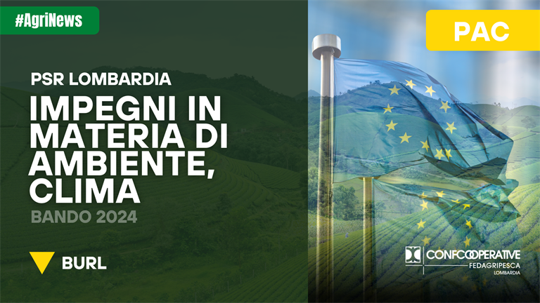 PSR Lombardia – Impegni in materia di ambiente, clima e altri impegni in materia di gestione -  ANNO 2024