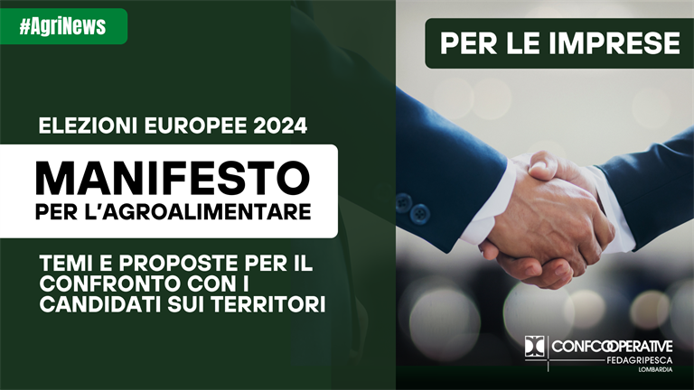 Elezioni UE, da FedAgripesca il Manifesto per l'agroalimentare