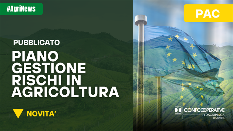 Gestione del rischio in agricoltura, pubblicato il Piano 2024