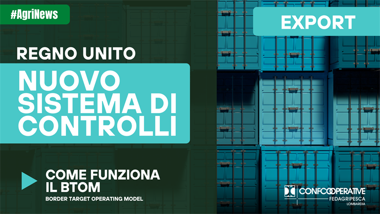 EXPORT UK – Aggiornamento sul nuovo sistema dei controlli alle frontiere