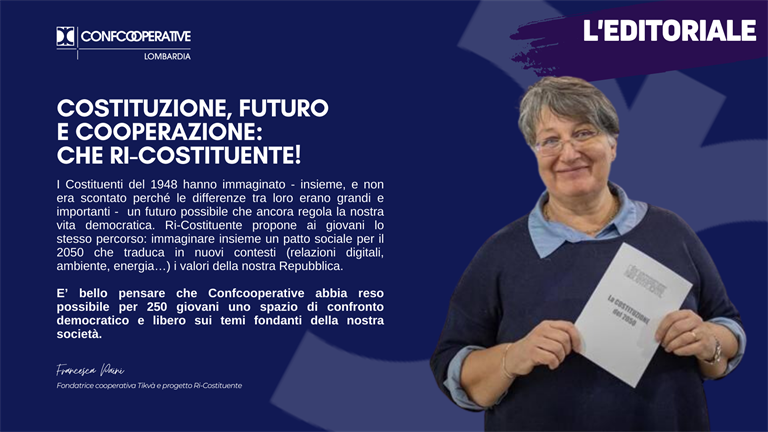 Costituzione, futuro e cooperazione: che Ri-Costituente!