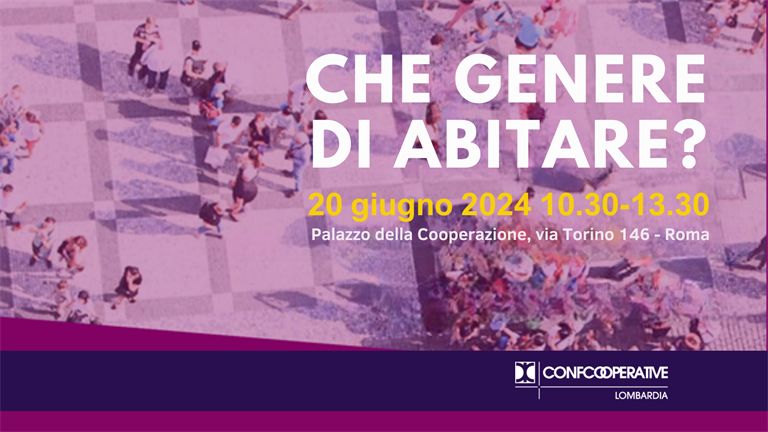 CHE GENERE DI ABITARE?