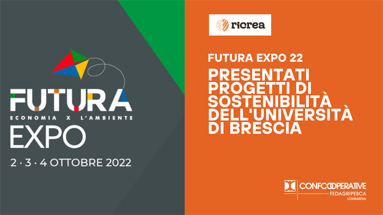 FUTURA EXPO 22: presentati progetti di sostenibilità dell'Università di Brescia