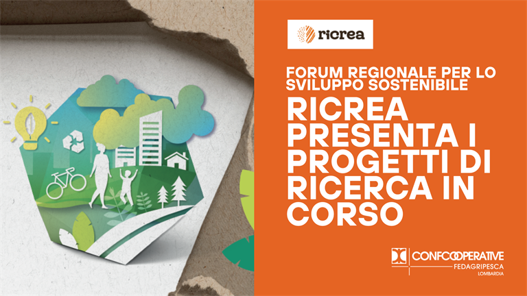 Forum regionale per lo Sviluppo Sostenibile: Ricrea presenta i progetti di ricerca in corso