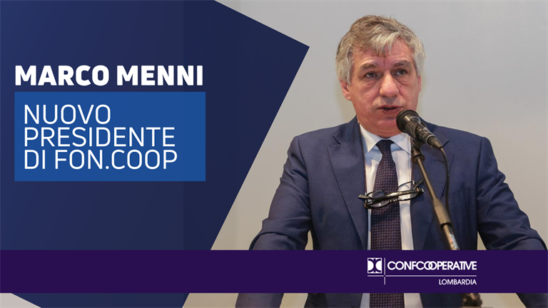 Marco Menni è il nuovo presidente di Fon.Coop