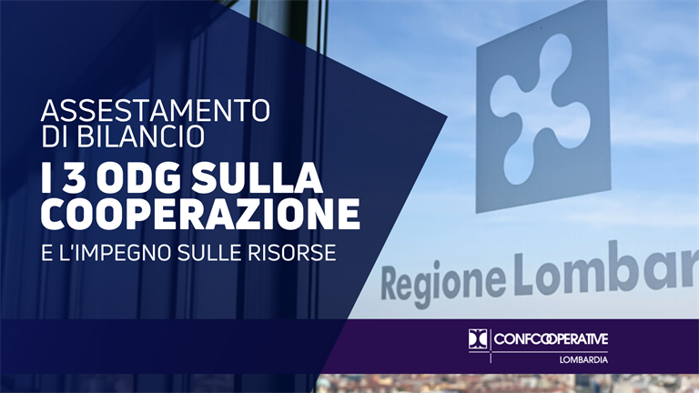 Assestamento di Bilancio, i 3 OdG sulla cooperazione e l'impegno sulle risorse