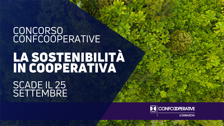 Al via il IV Concorso “La sostenibilità in cooperativa”