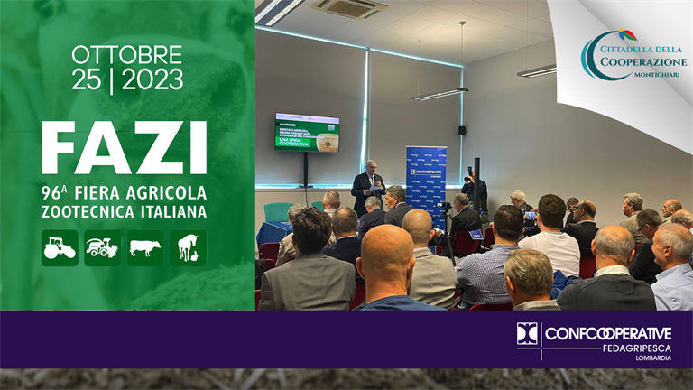 Agroalimentare, Confcooperative: in Lombardia 70% Grana Padano DOP prodotto in cooperativa. le sfide: sinergia tra filiere e valorizzazione delle materie prime