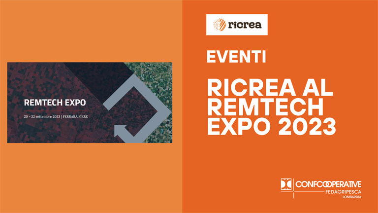 Il progetto RICREA al RemTech Expo 2023