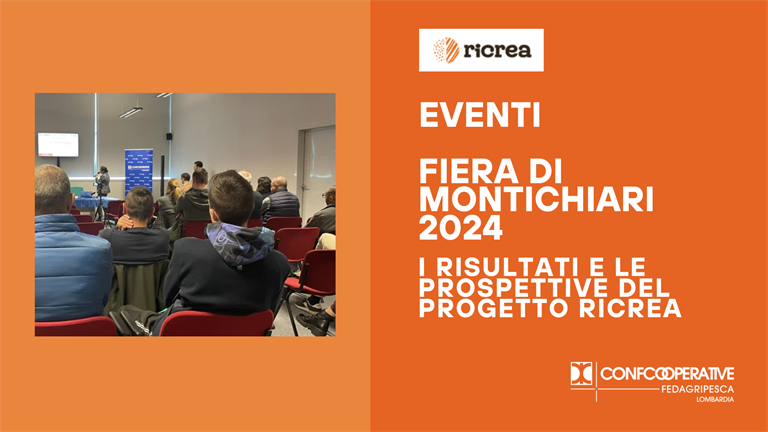 Alla Fiera di Montichiari 2024 i risultati e le prospettive del Progetto RICREA