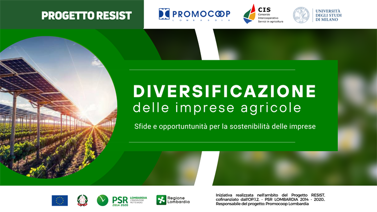 Progetto Resist | Diversificazione delle attività agricole