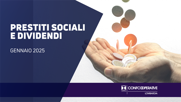 Tasso prestiti sociali e dividendi gennaio 2025