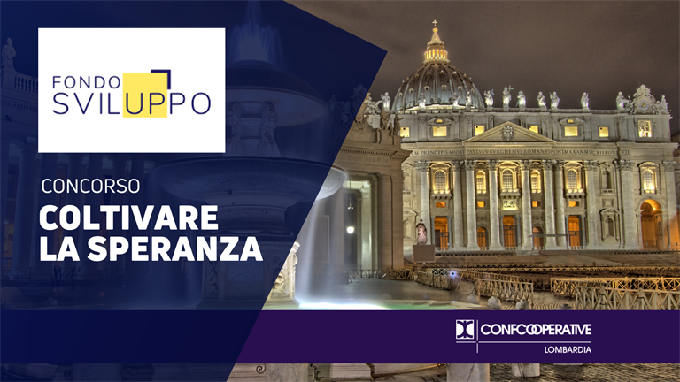 Giubileo 2025, Concorso Confcooperative - Fondosvilippo "Coltivare la speranza"