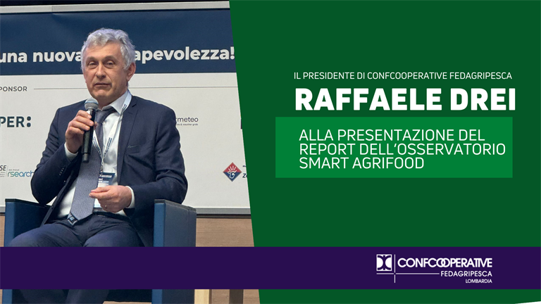 Innovazione in agricoltura, Drei: “L’aggregazione ha valenza strategica, tecnologie e soluzioni digitali più diffuse tra le cooperative”