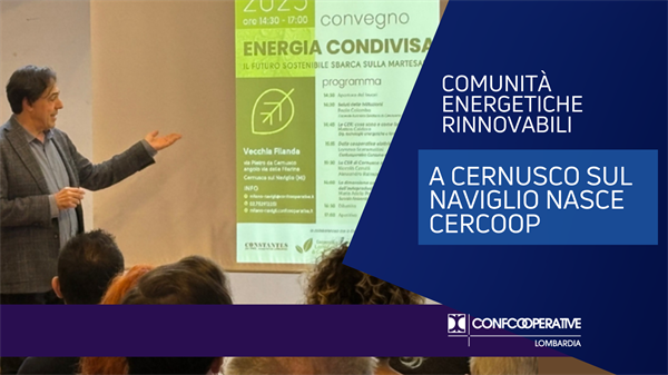 Cer, a Cernusco sul Naviglio nasce Cercoop