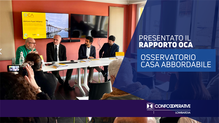 Casa a Milano, presentato il rapporto Oca promosso dal Consorzio CCL