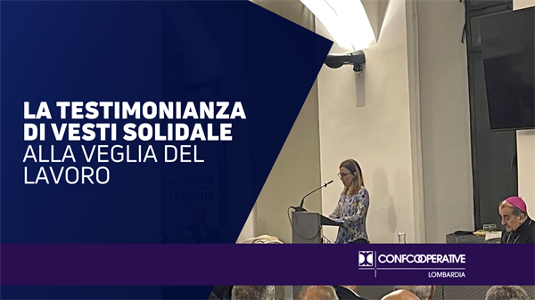 La testimonianza di Laura, dipendente di Vesti Solidale, alla Veglia del Lavoro con l’Arcivescovo Delpini