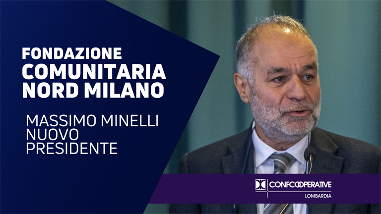 Fondazione Comunitaria Nord Milano, Massimo Minelli nuovo presidente