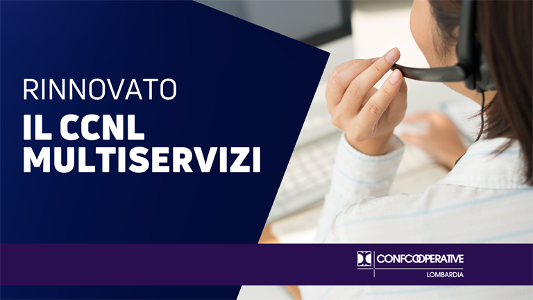 Rinnovato il CCNL Multiservizi