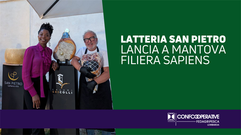 Agroalimentare, Latteria S.Pietro lancia a Mantova Filiera Sapiens