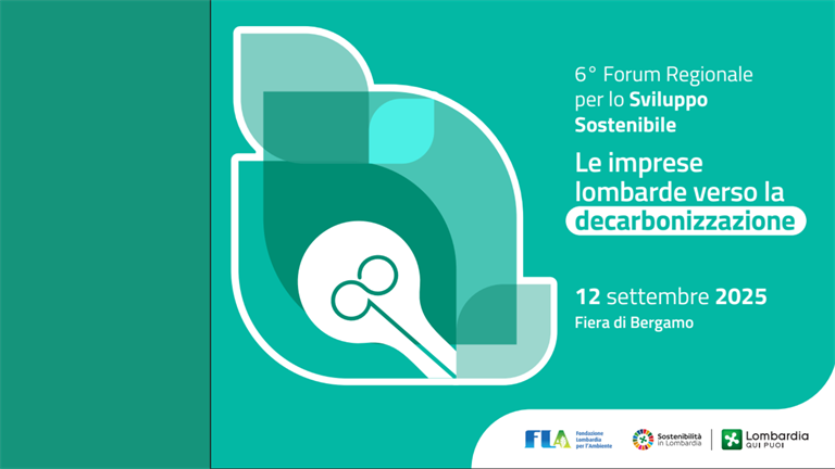 Confcooperative Bergamo al I° incontro del VI Forum regionale per lo Sviluppo Sostenibile